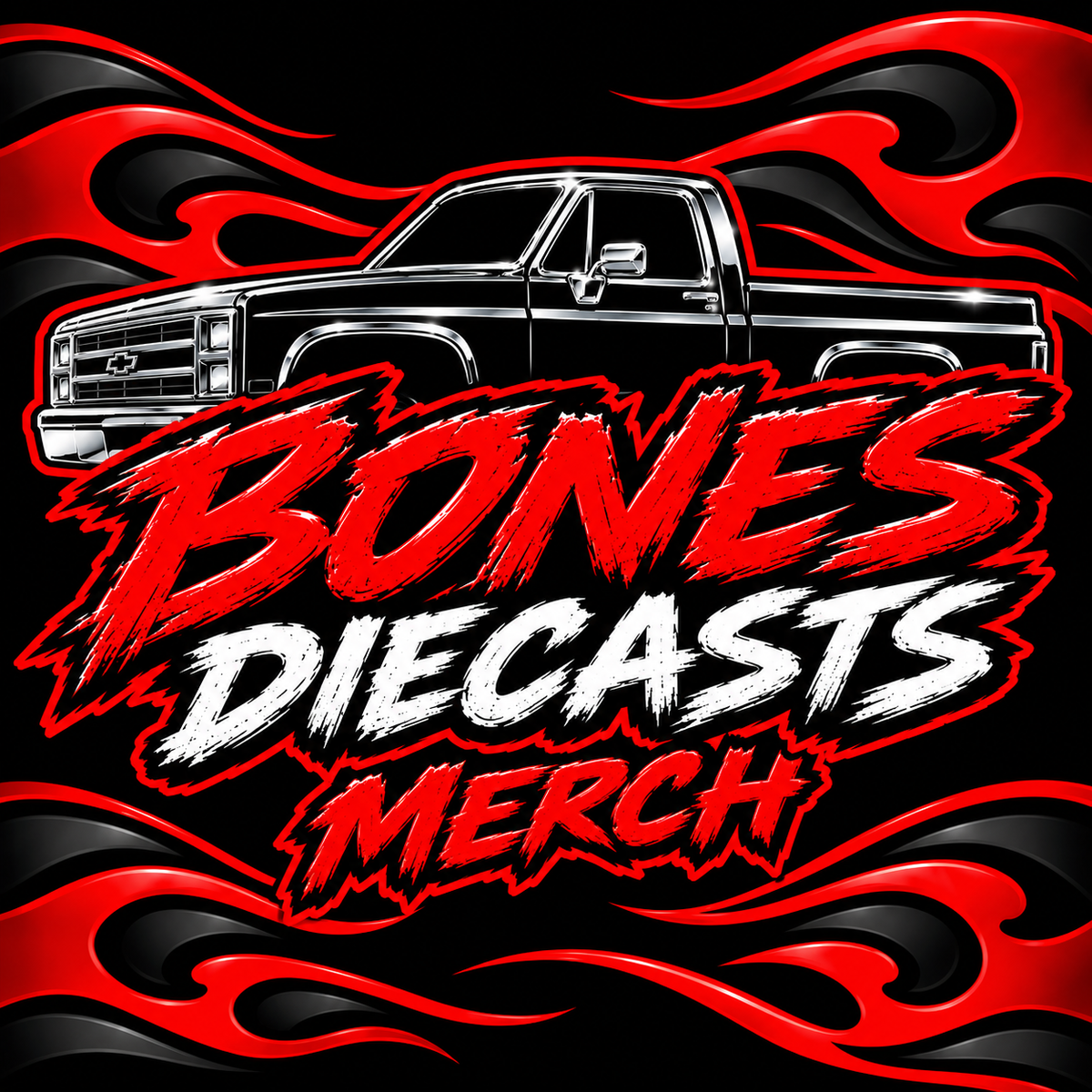 Bones Diecasts Merch